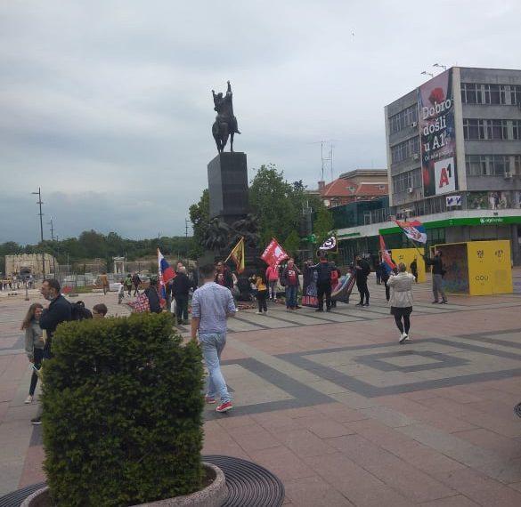 Удружење "Србски светионик" маршира у част Чегарских јунака 22 AM PRESS