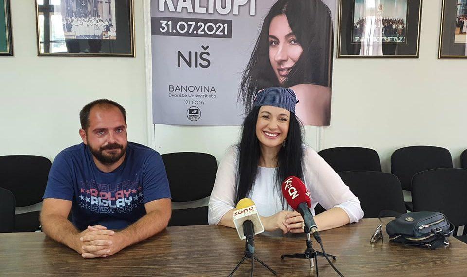 31. јула КАЛИОПИ СТАРТУЈЕ КОНЦЕРТОМ У НИШУ 22 AM PRESS