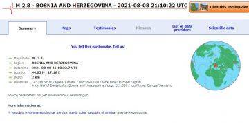 Земљотрес продрмао Бањалуку 16 AM PRESS
