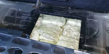 ЗАПЛЕЊЕНО ВИШЕ ОД 55 КИЛОГРАМА МАРИХУАНЕ НА ГРАНИЧНОМ ПРЕЛАЗУ ГРАДИНА 25 ЗАПЛЕЊЕНО ВИШЕ ОД 55 КИЛОГРАМА МАРИХУАНЕ НА ГРАНИЧНОМ ПРЕЛАЗУ ГРАДИНА