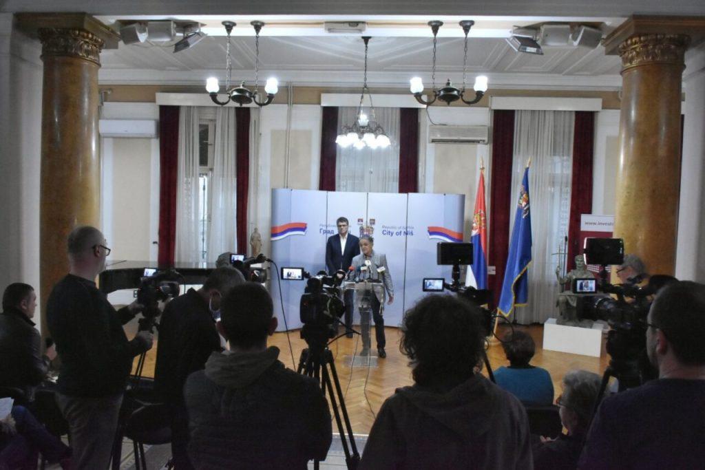 STAB ZA VANREDNE SITUACIJE NIS ГРАДСКИ ШТАБ ЗА ВАНРЕДНЕ СИТУАЦИЈЕ ГРАДА НИША ДОНЕО НОВЕ МЕРЕ