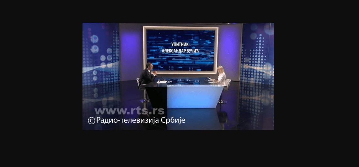 ВУЧИЋ ЗА РТС: ИЗОЛАЦИЈА ОД ПЕТКА ДО ПОНЕДЕЉКА 26 AM PRESS