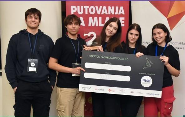 BORA HAKATON ТИМ ГИМНАЗИЈЕ “БОРА СТАНКОВИЋ” ИЗ НИША ДРУГИ НА ХАКАТОНУ